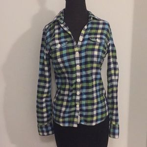 Blue and Green Flannel